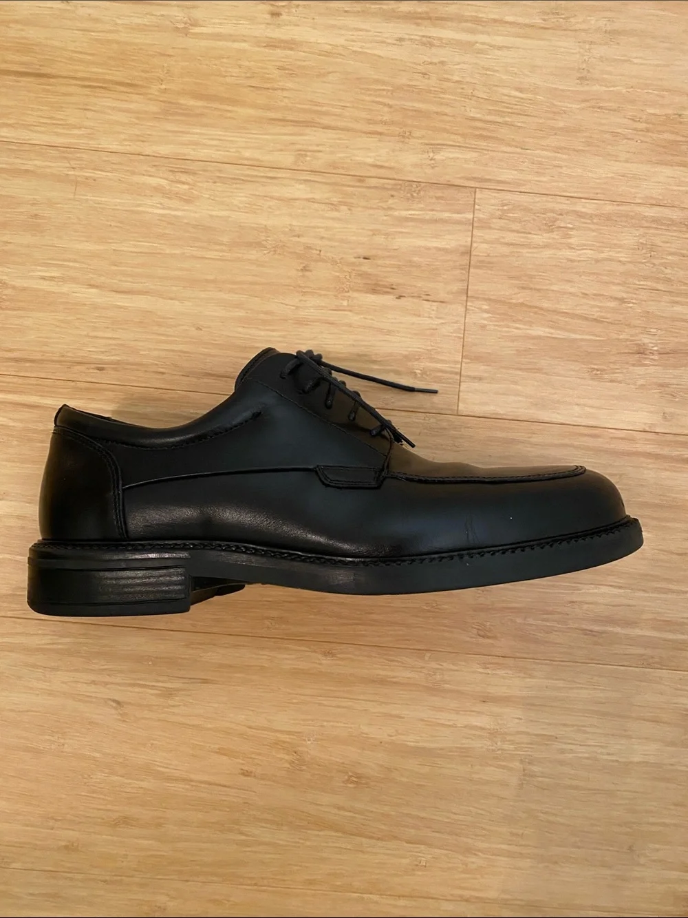Men’s G.H. Bass & Co. Black Leather Lace-Up Shoes